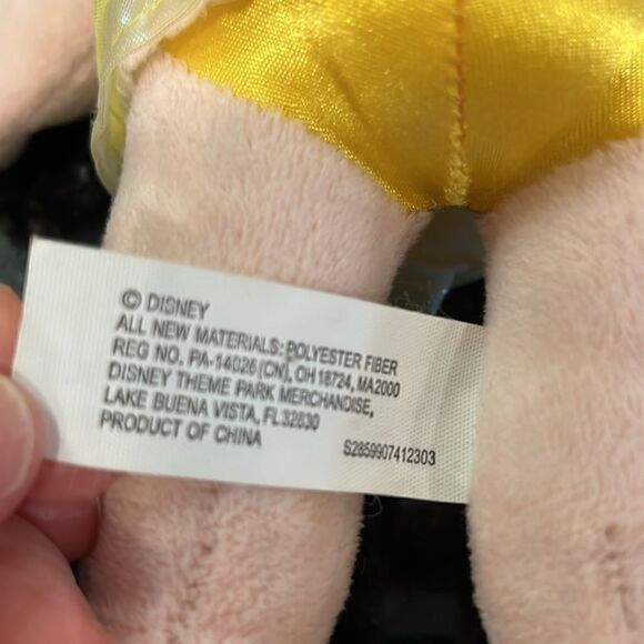 Disney Princess Beauty And The Beast Little Belle Plush Theme Parks 12” - Picture 7 of 7